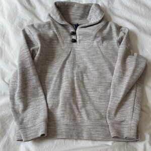 Janie and Jack Light Gray Turtleneck Sweater